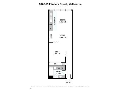 902/555 Flinders Street, Melbourne