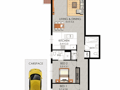 7 / 16 - 18 Queen Street, Arncliffe