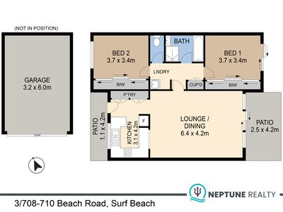 3 / 708-710 BEACH ROAD, Surf Beach