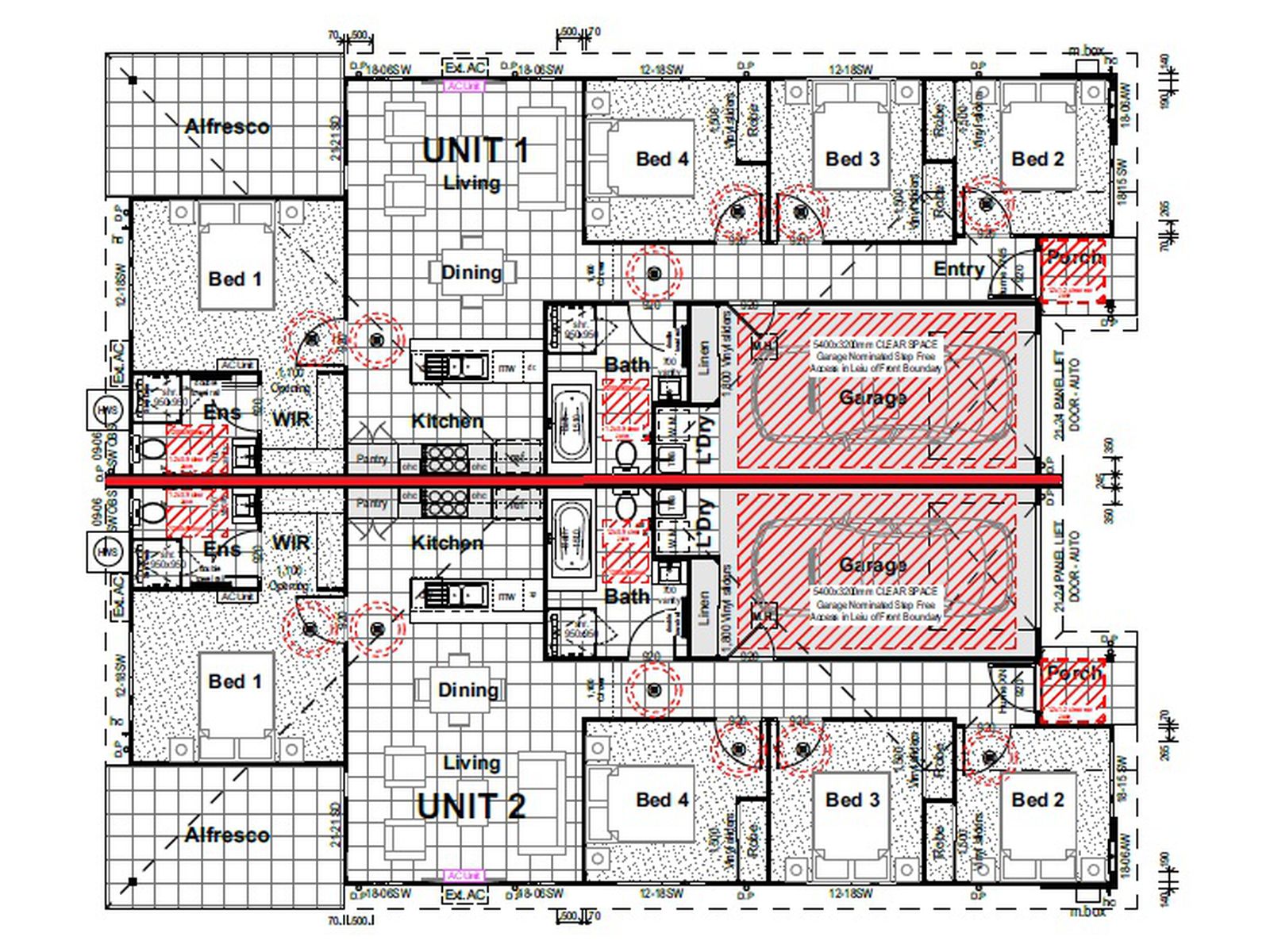 4 + 4 Bed DUPLEX PAIR $1,330,000 Pkg  
