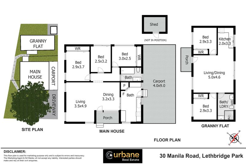 30 and 30A Manila Road, Lethbridge Park