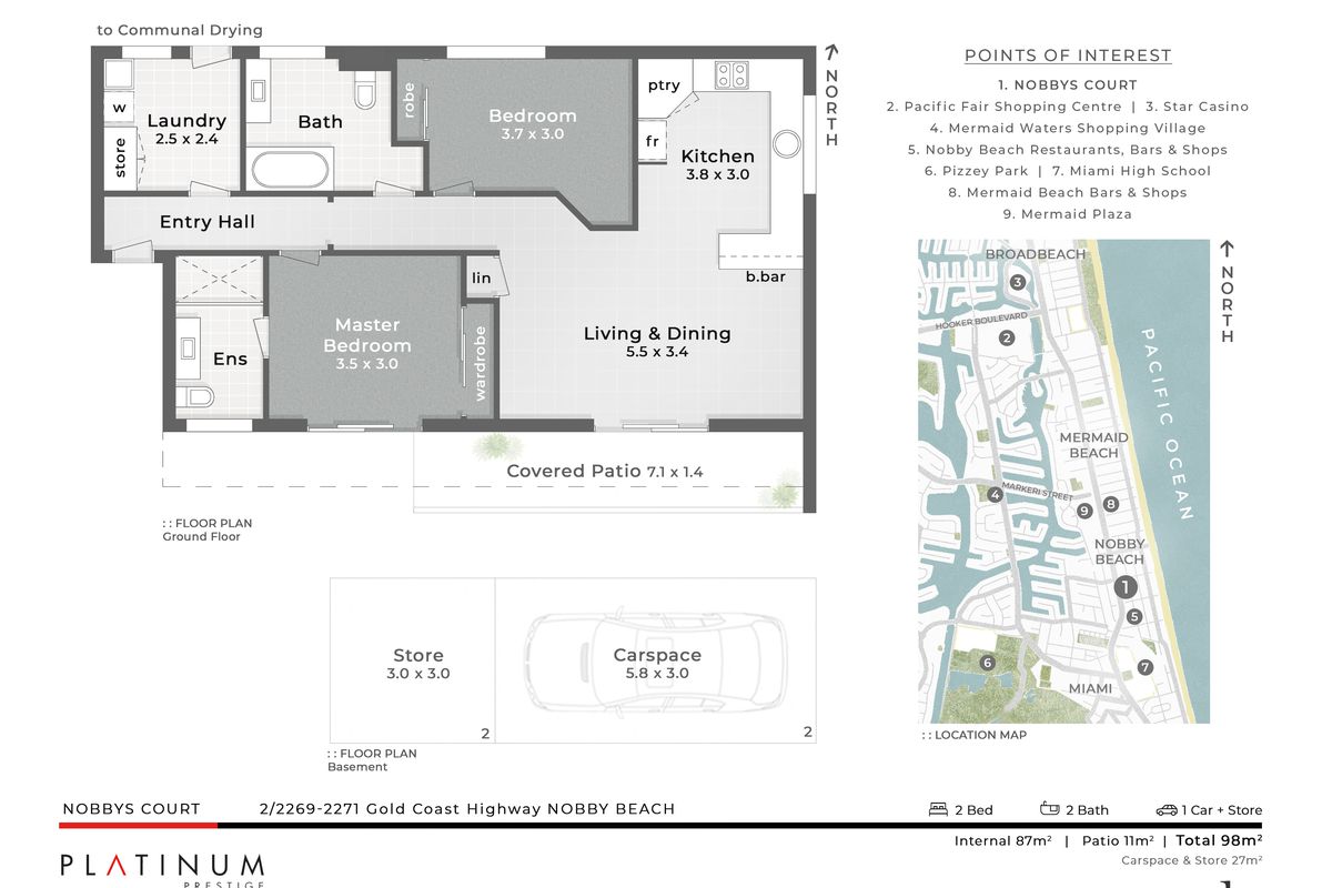 2 / 2269-2271 Gold Coast Highway, Mermaid Beach