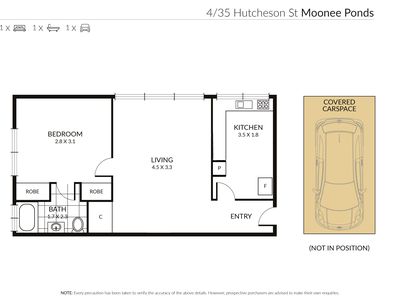 4 / 35 HUTCHESON STREET, Moonee Ponds