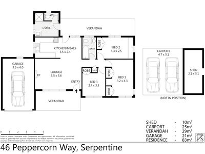 46 Peppercorn Way, Serpentine