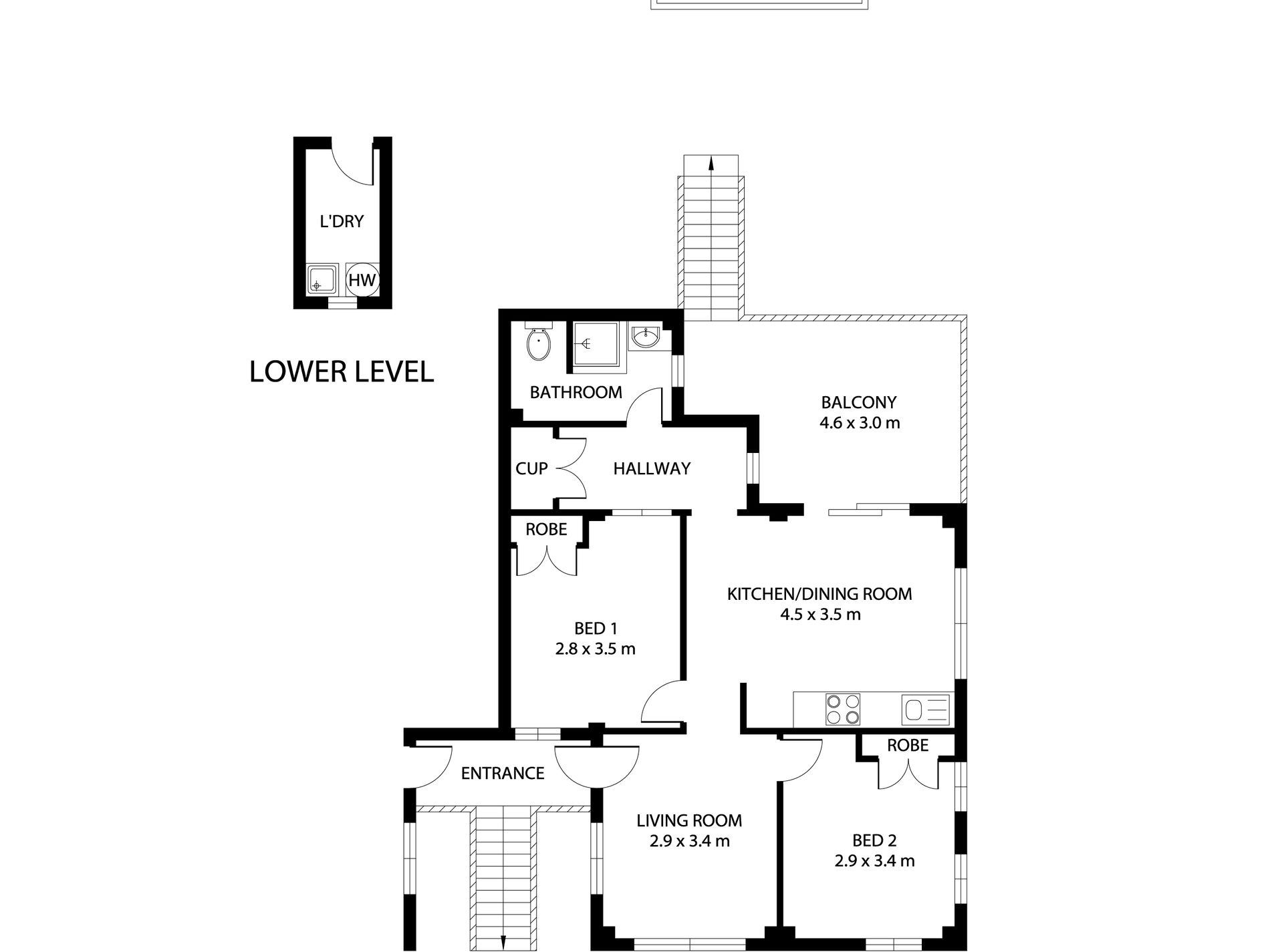 1 / 136 Queens Road, Hermit Park