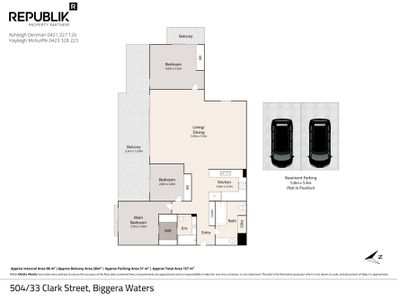 504 / 33 CLARK STREET, Biggera Waters