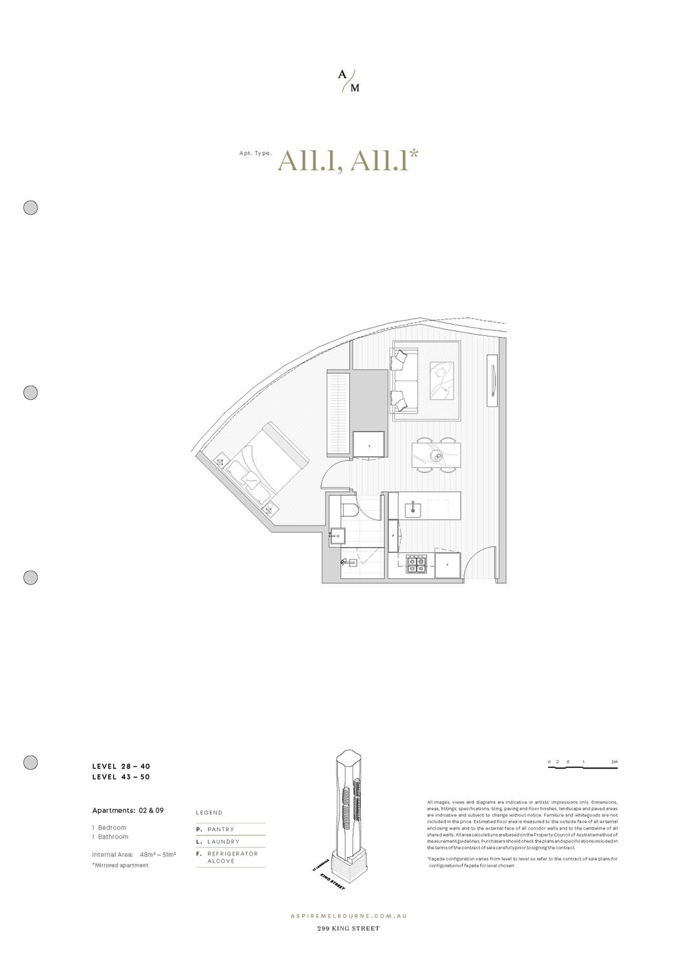 3309 / 299 King St, Melbourne