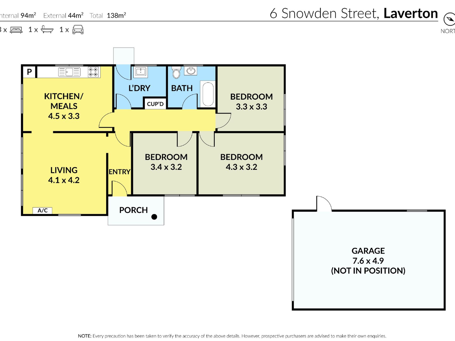 6 Snowden Street, Laverton