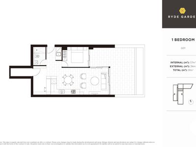 One Bedroom / 3 Network Place, North Ryde