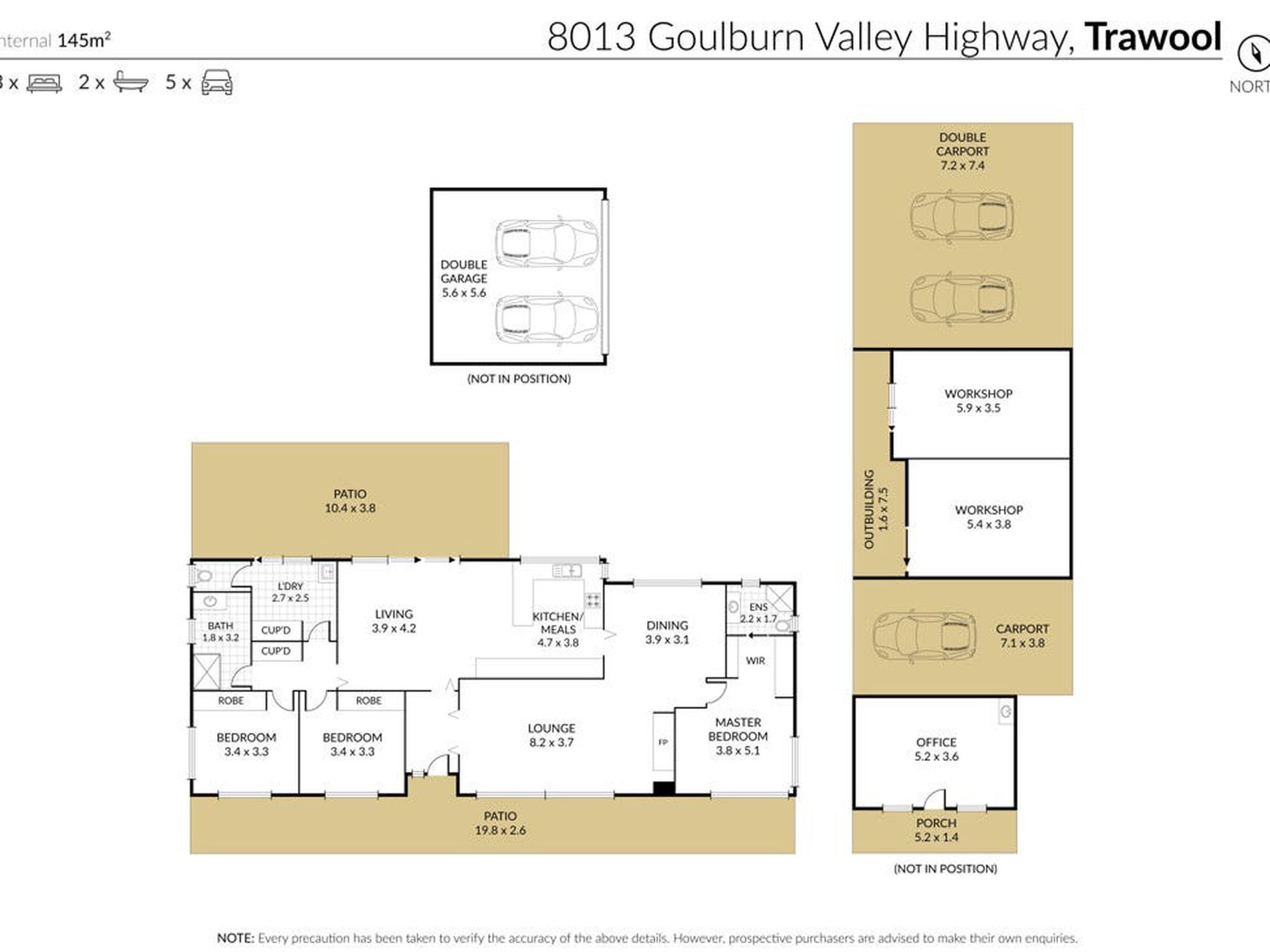 8013 Goulburn Valley Highway, Trawool