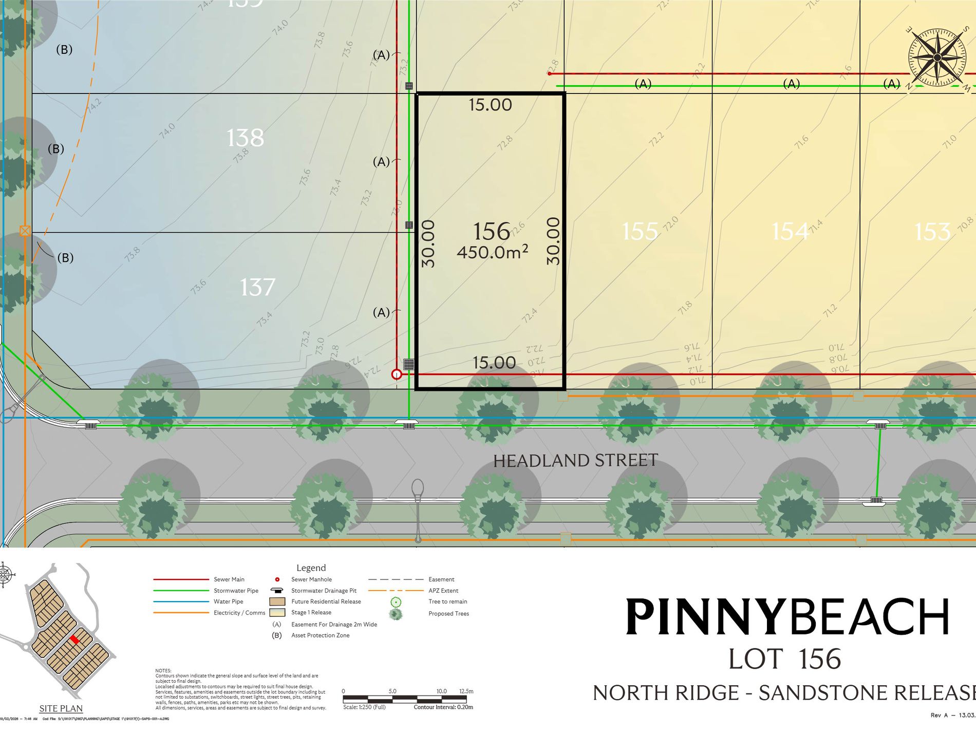 Lot 156, Headland Street, Pinny Beach