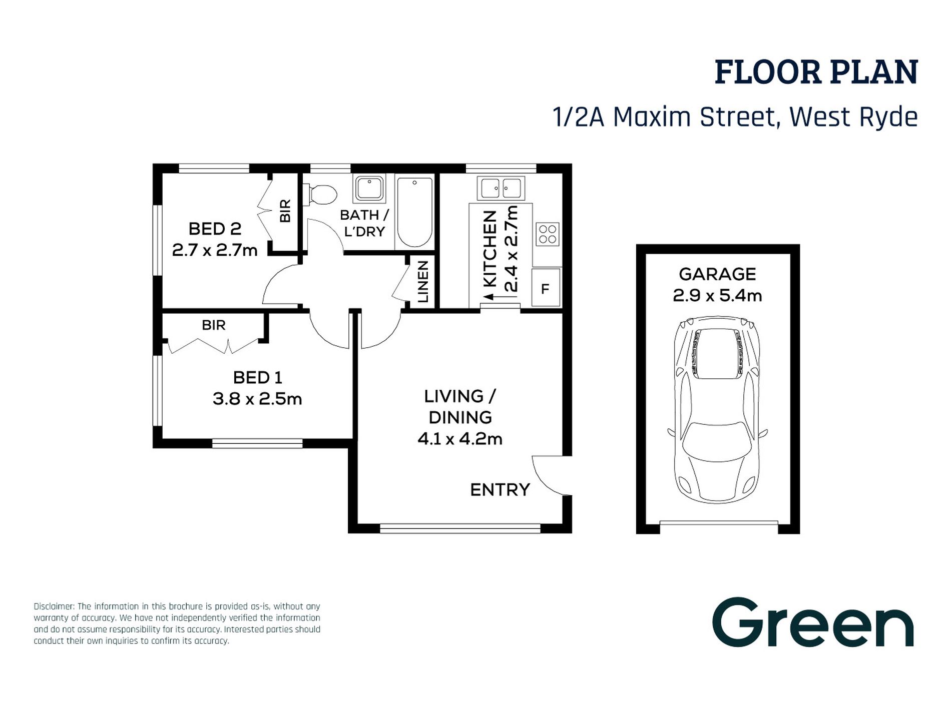 1 / 2A Maxim Street, West Ryde