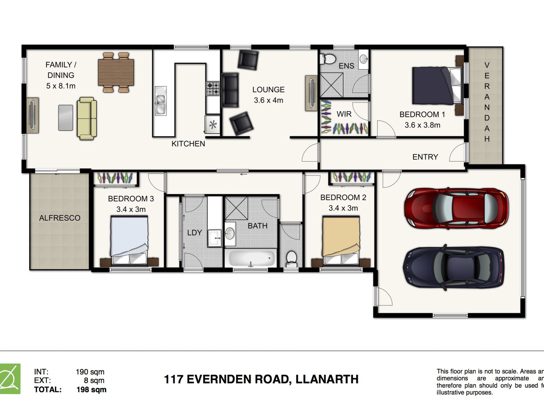 117 Evernden Road, Llanarth