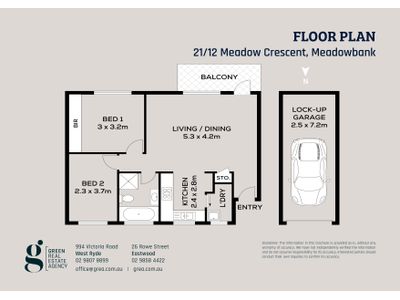 21 / 12 Meadow Crescent, Meadowbank