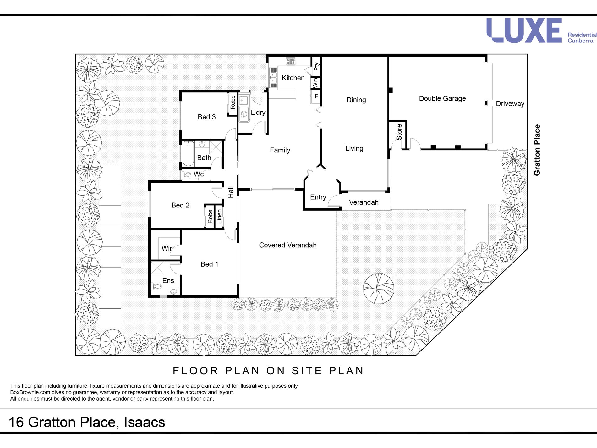 16 Gratton Place , Isaacs