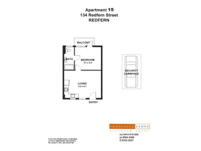 15 / 134 Redfern St, Redfern