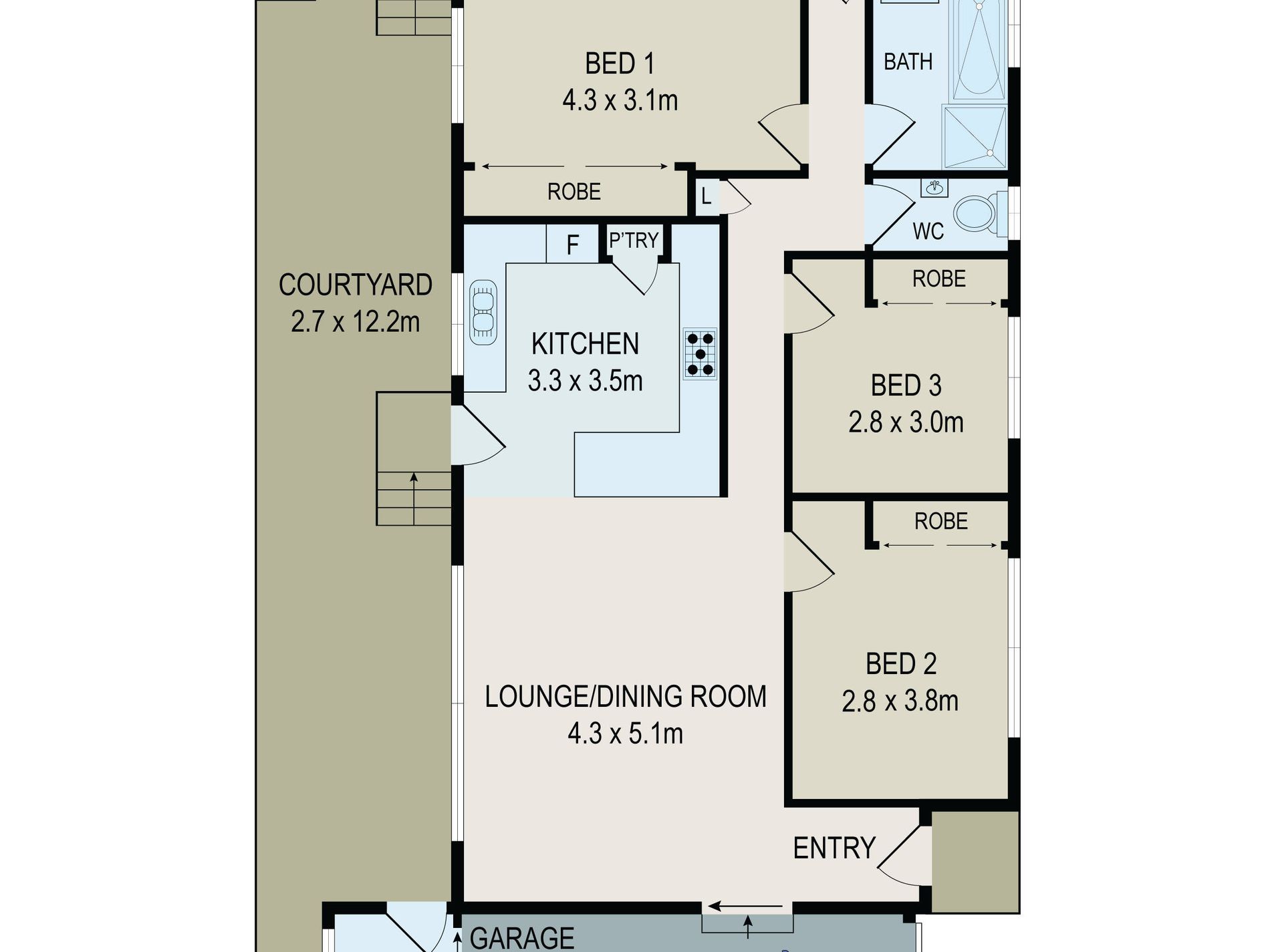 2 / 22 Horner Avenue, Mascot