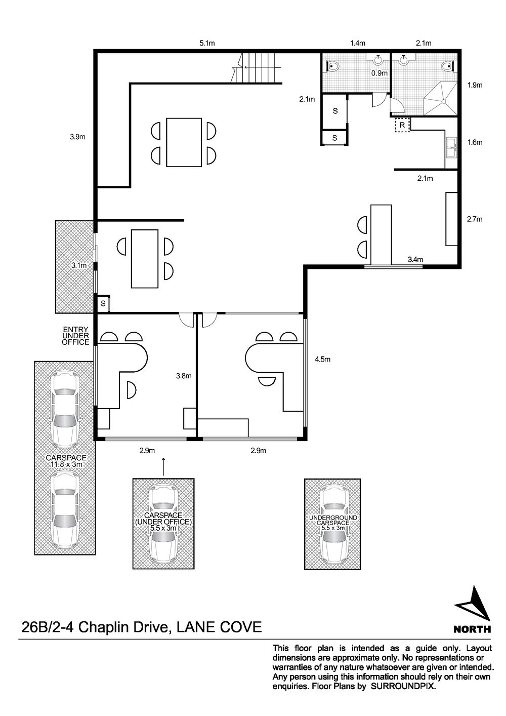 Suite 26B / 2-6 chaplin drive, Lane Cove