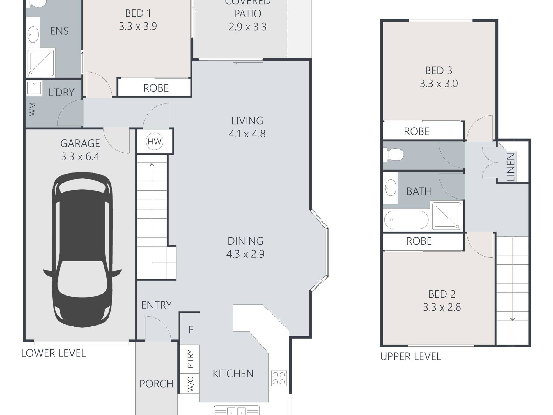 2 / 22 Radiata Drive, Maroochydore Floor Plan
