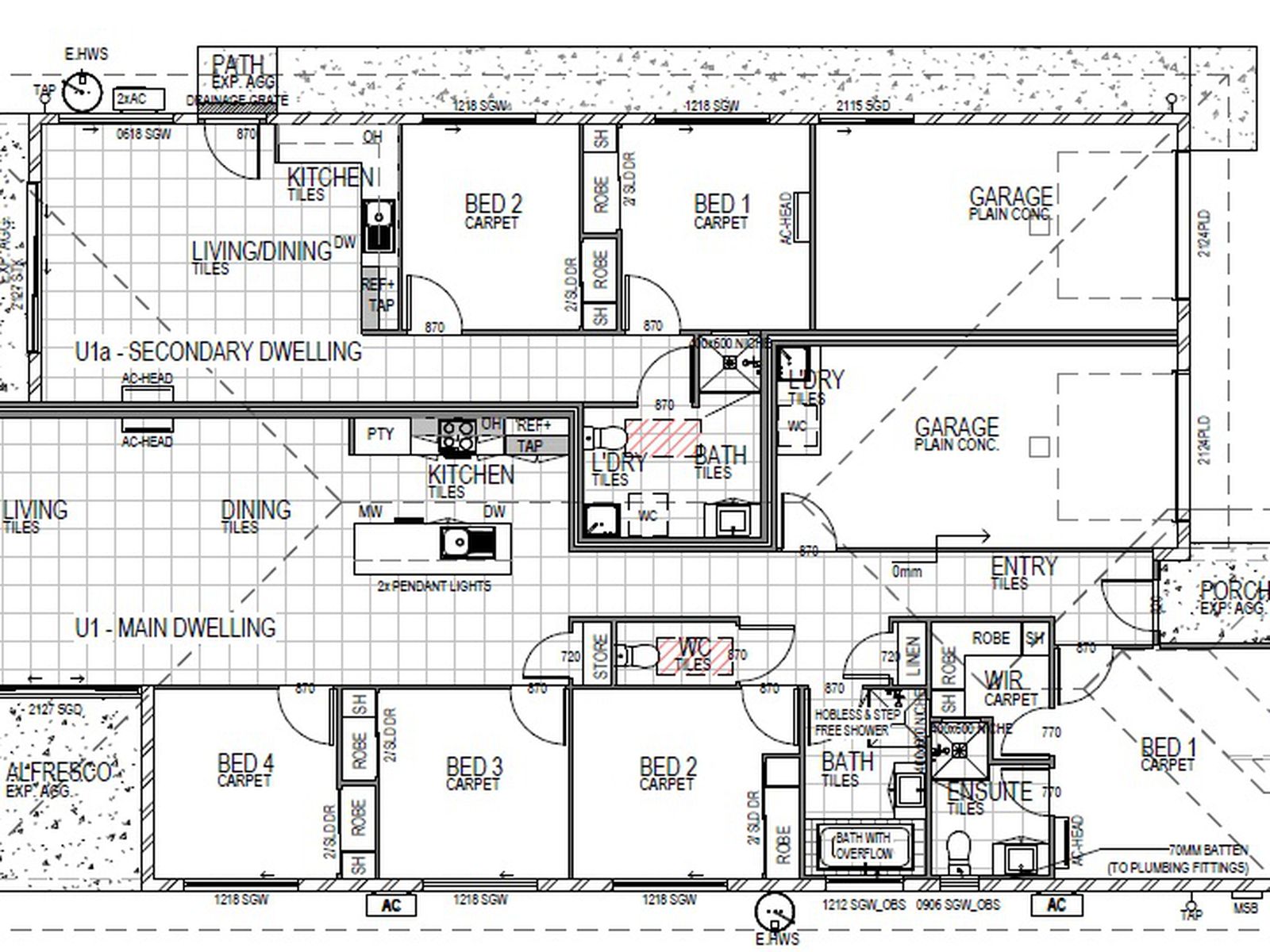 4 + 2 Bed Dual $1,046 m High Rental