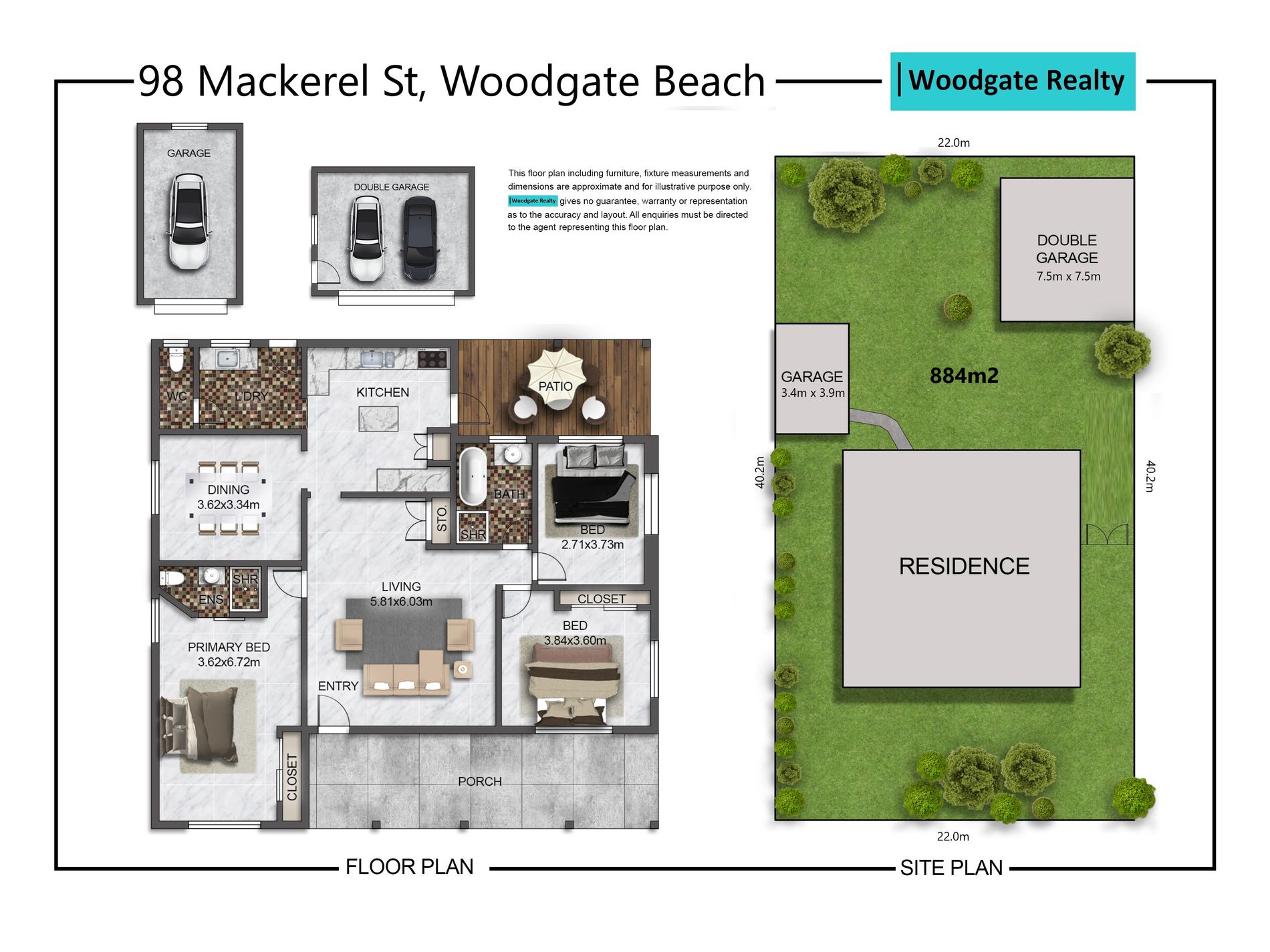 98 MACKEREL STREET, Woodgate