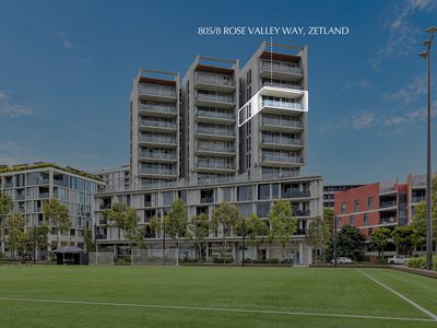 805 / 8  Rose Valley Way, Zetland