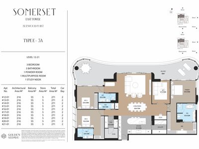 1301E / 1 Saintly Entrance, Burswood