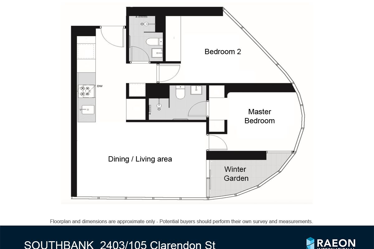 2403 / 105 Clarendon Street, Southbank