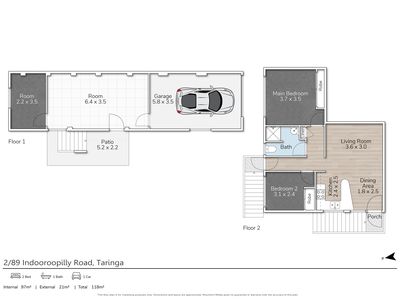 2 / 89 Indooroopilly Road, Taringa