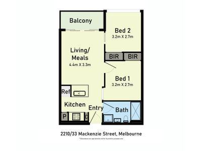 2210 / 33 Mackenzie Street, Melbourne