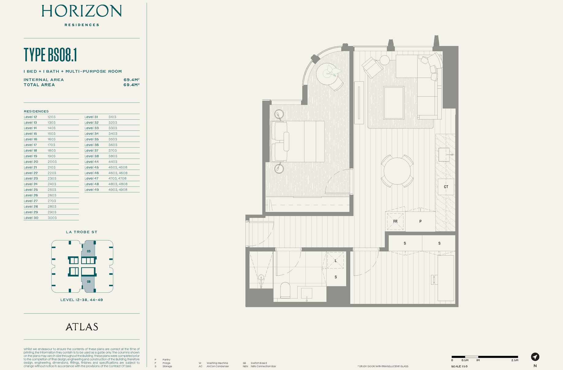 1PLUS / 383 La Trobe Street, Melbourne