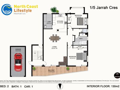 1 / 5 Jarrah Crescent, Ocean Shores