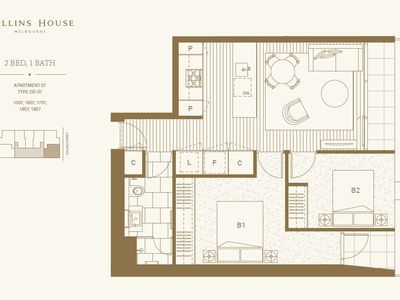 1807 / 464 Collins Street, Melbourne