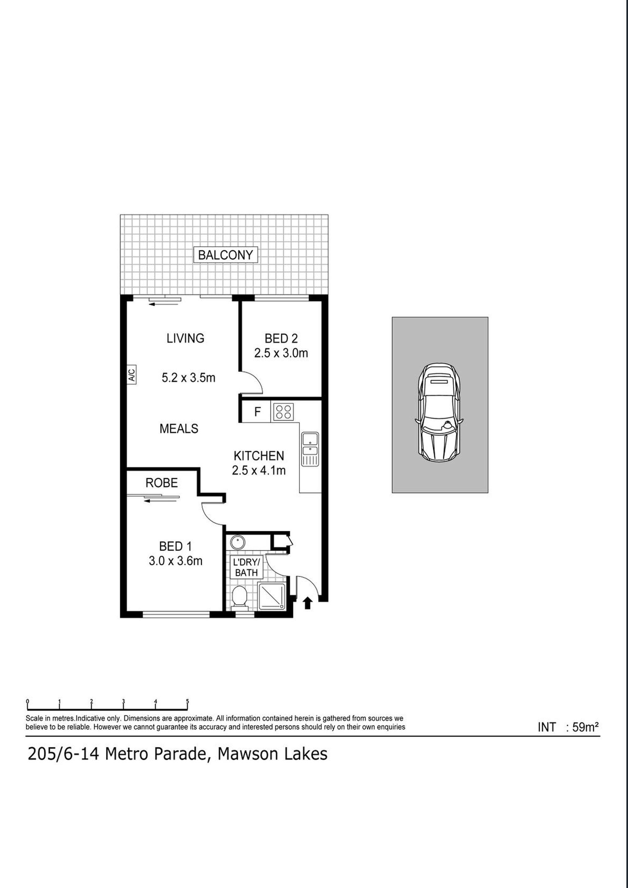 205 / 6-14 Metro Parade, Mawson Lakes