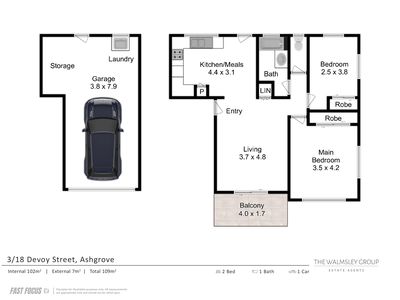 3 / 18 Devoy Street, Ashgrove