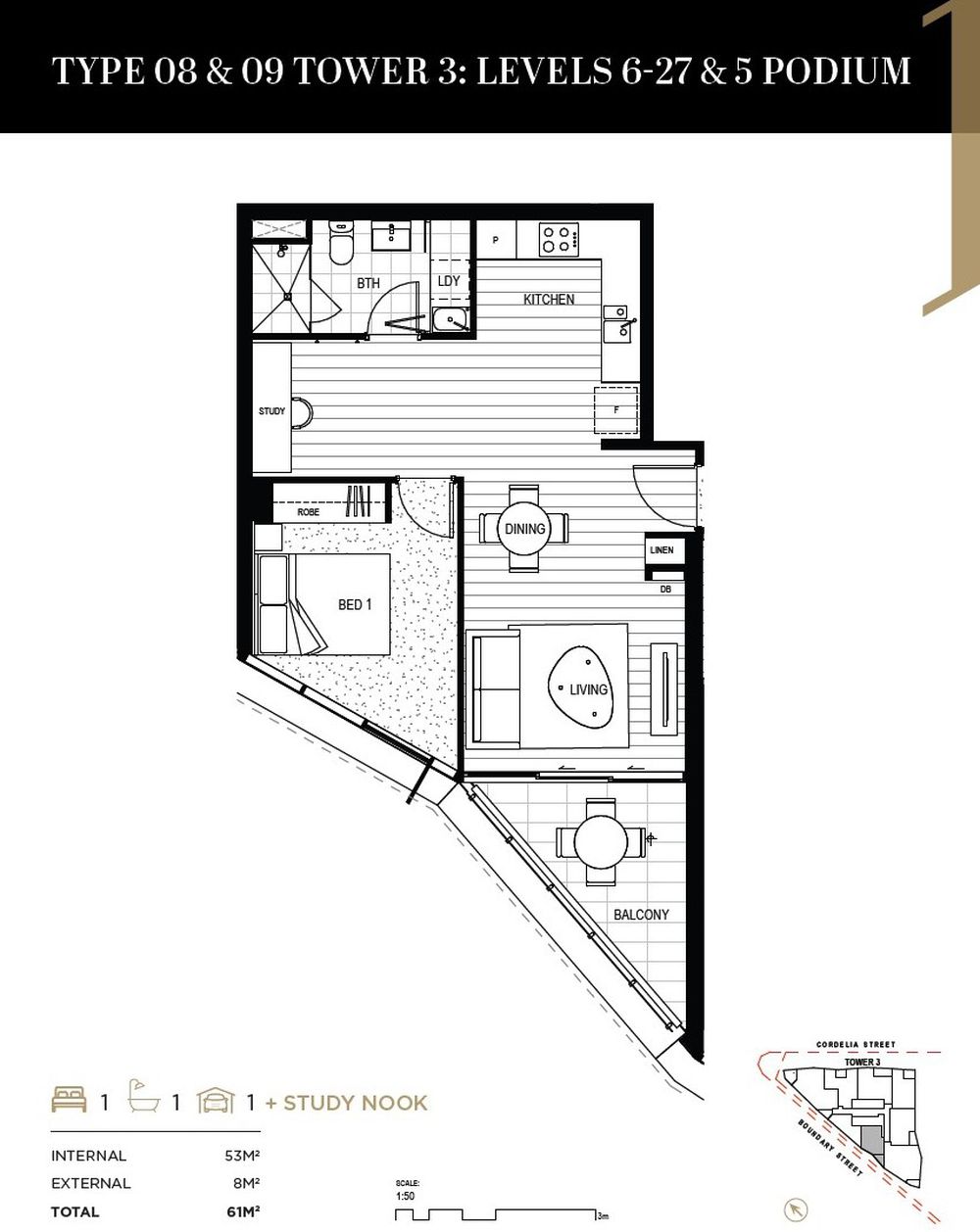 31109 / 1 Cordelia Street, South Brisbane