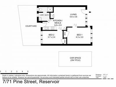 7 / 71 Pine Street, Reservoir