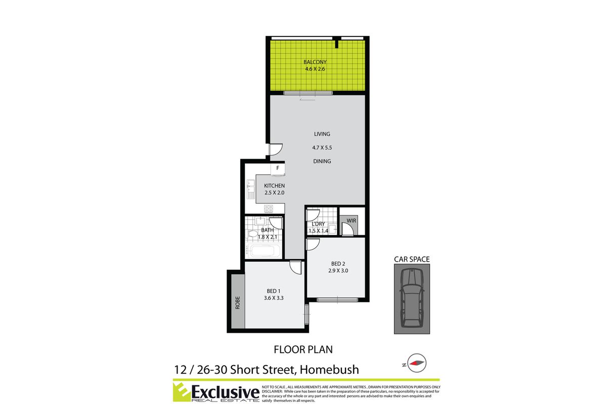 12 / 26-30 Short Street, Homebush Floor Plan