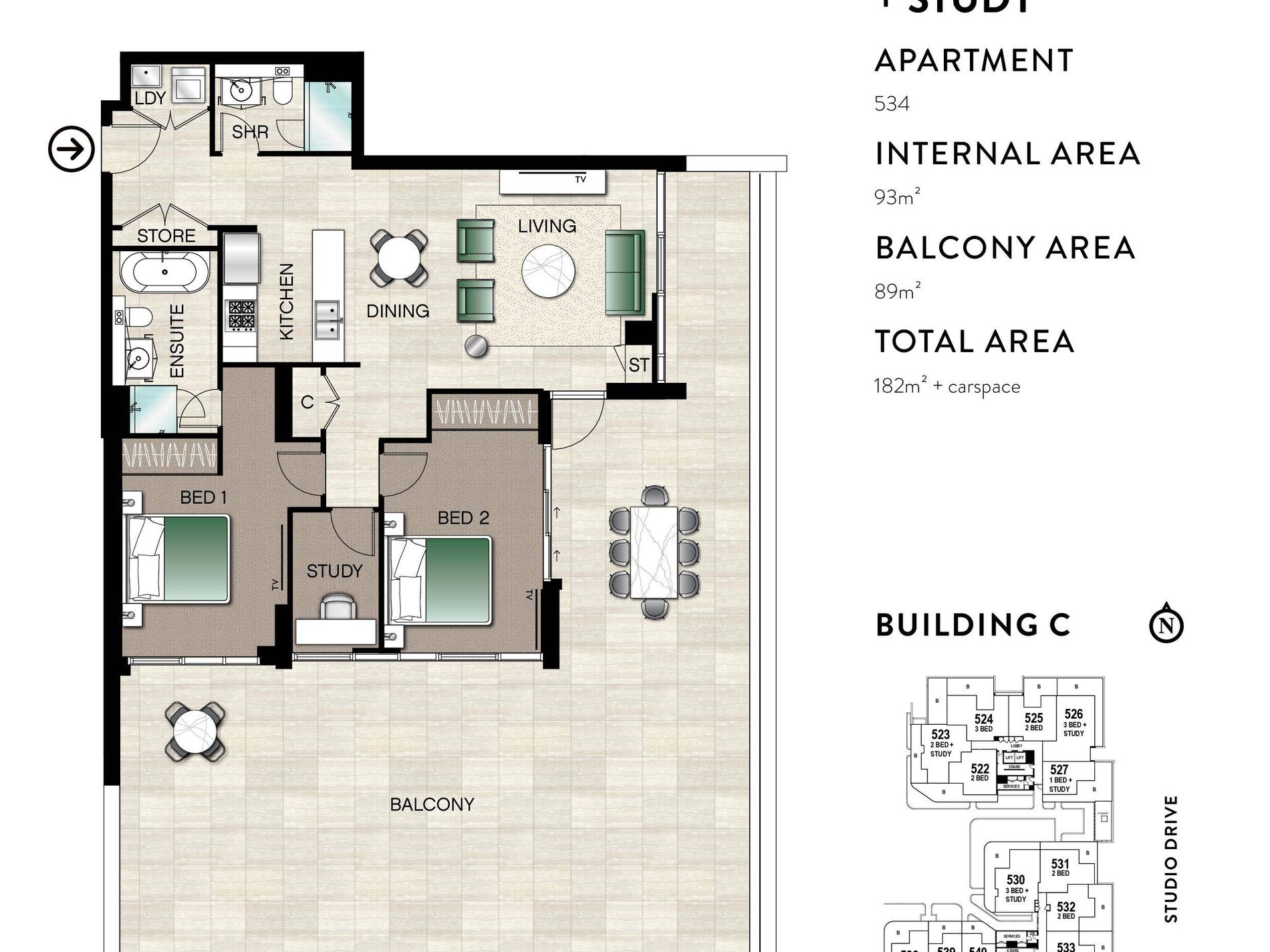 534 / 1 Studio Drive, Eastgardens