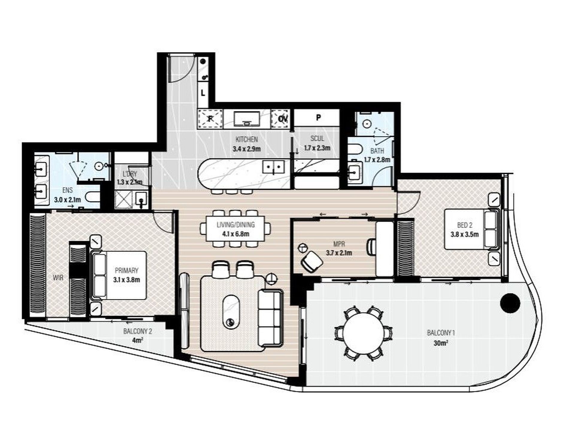 1406W / 1 Saintly Entrance, Burswood