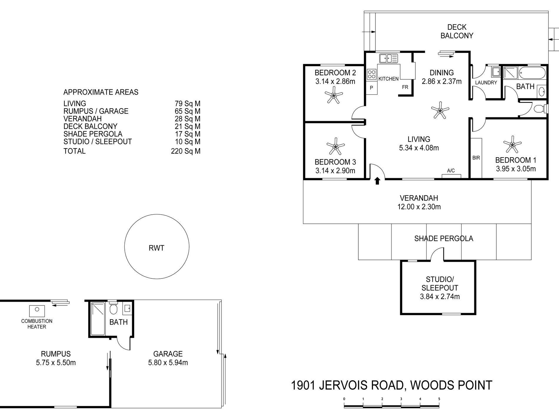 1901 Jervois Road, Woods Point