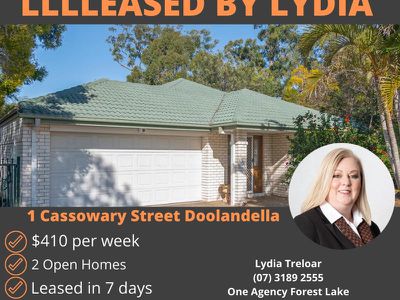 1 Cassowary Street, Doolandella