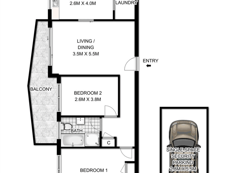 8 / 51 Shaftesbury Road, Burwood