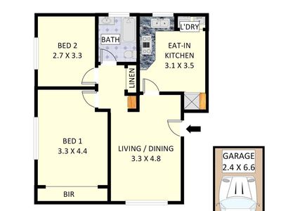 2 / 1-3 Therry Street East , Strathfield South