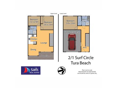 2 / 1 Surf Circle, Tura Beach