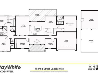 16 Pine Street, Jacobs Well