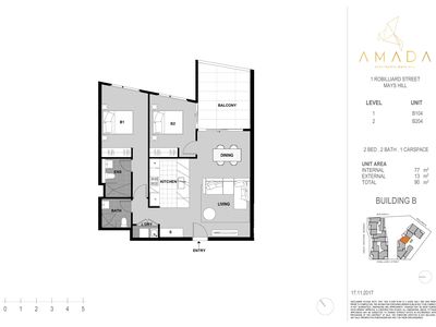 B104 / 1 Robilliard street, Mays Hill