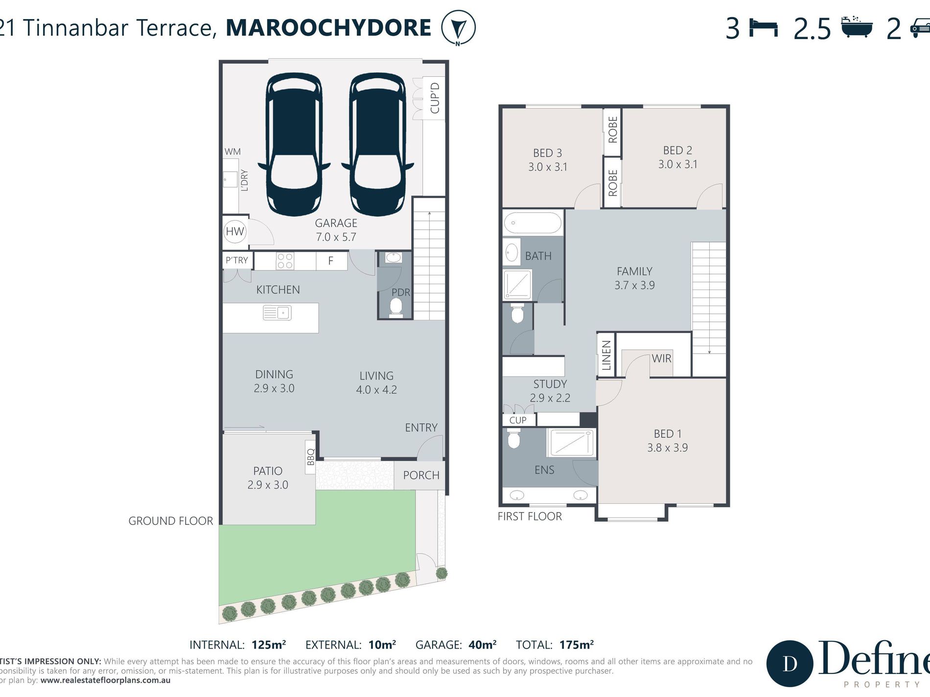21 Tinnanbar Terrace, Maroochydore Floor Plan