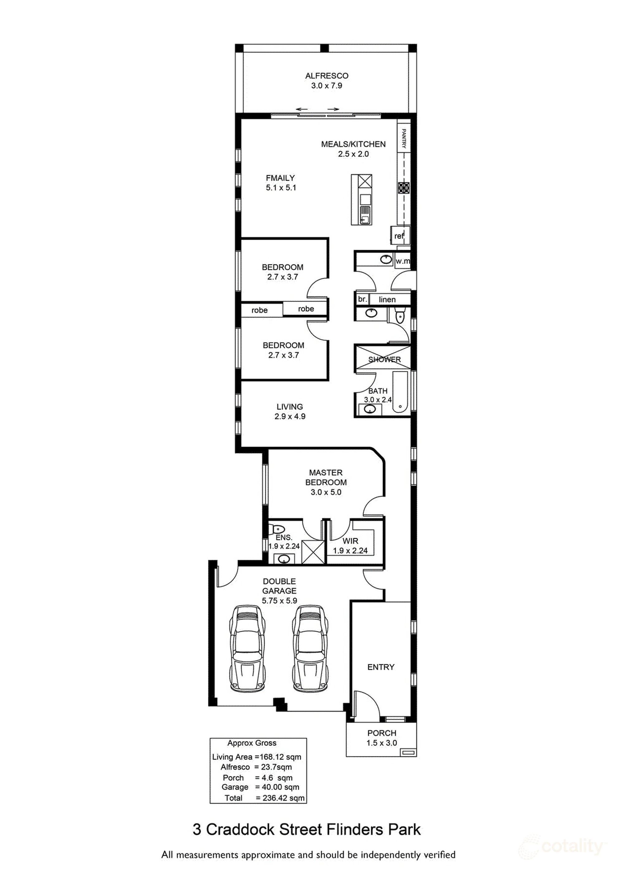 3 Craddock Street, Flinders Park