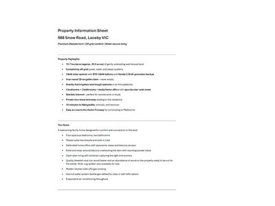 568 Snow Road, Laceby